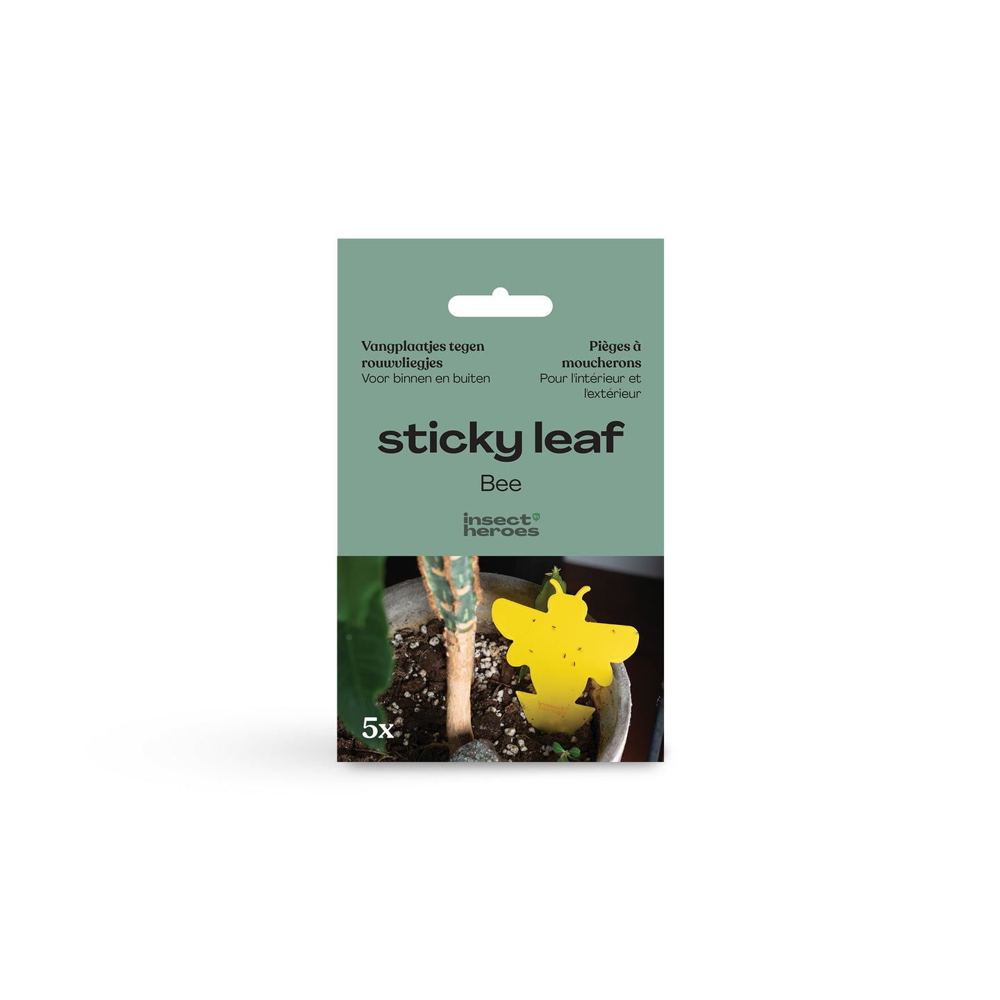 Sticky Leaf Bee - tegen rouwvliegjes