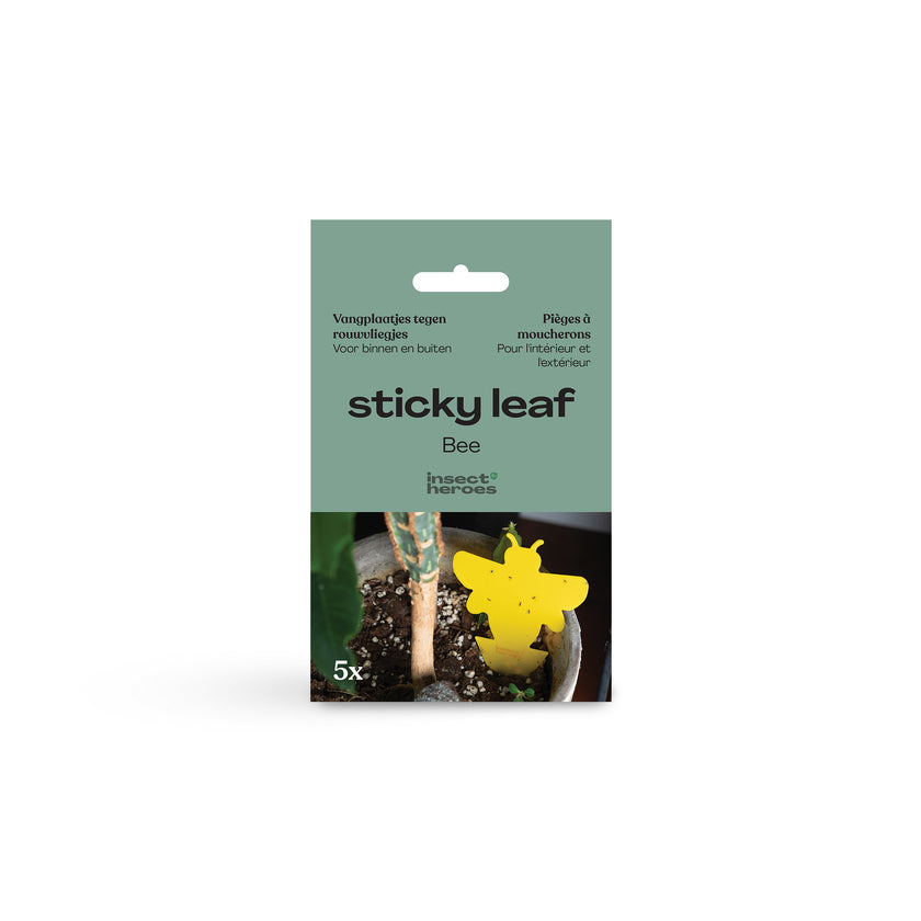 Sticky Leaf Bee - tegen rouwvliegjes