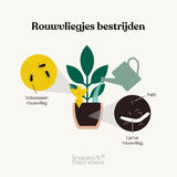Sticky Leaf Bee - tegen rouwvliegjes